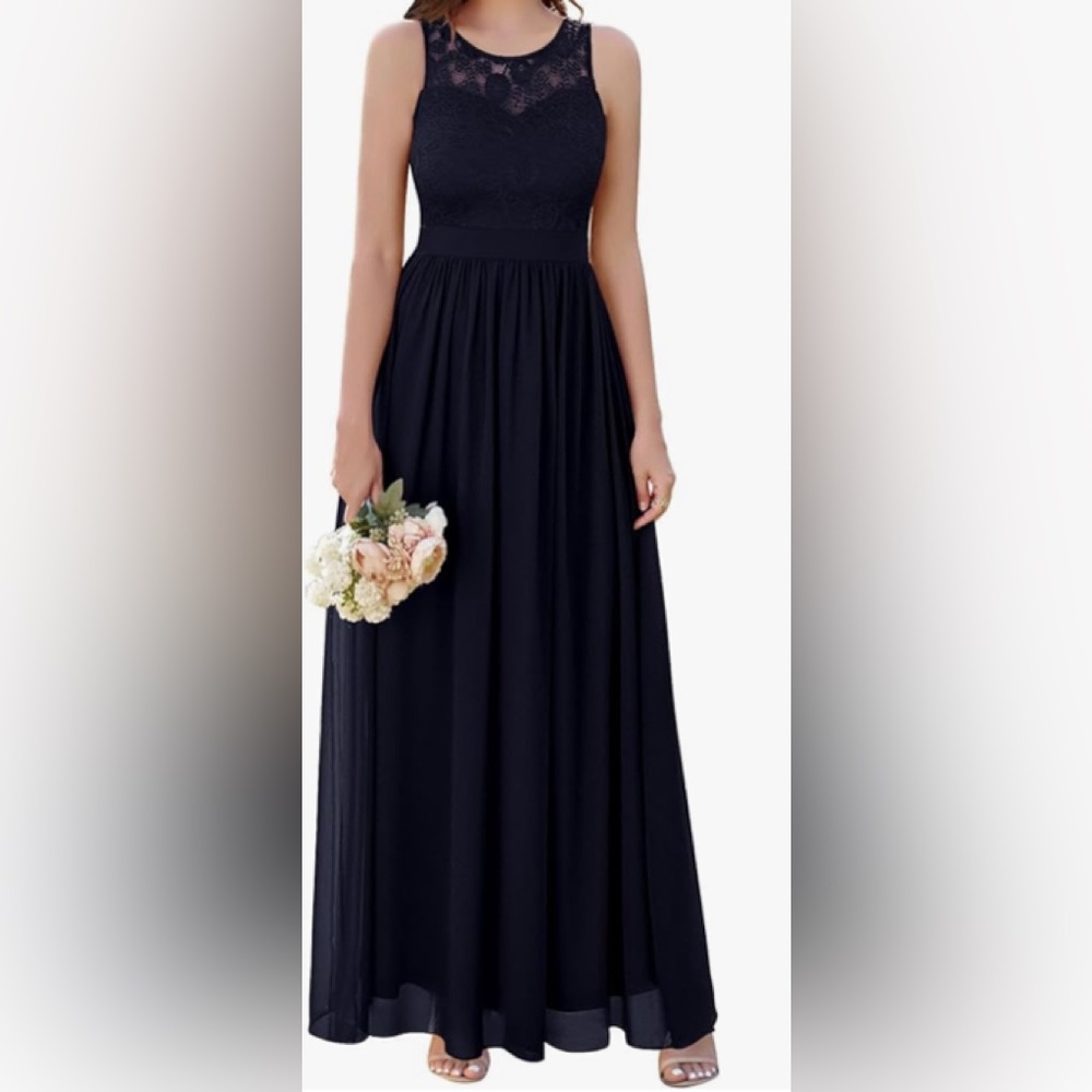 🆕 DRESSYSTAR BLACK FORMAL DRESS NWT (XL) - Picture 9 of 10